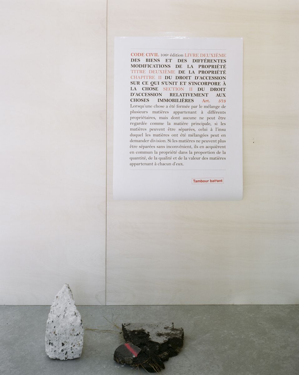 Patrick Bouchain, Tambour battant © galerie Salle Principale Patrick Bouchain, Tambour battant © galerie Salle Principale