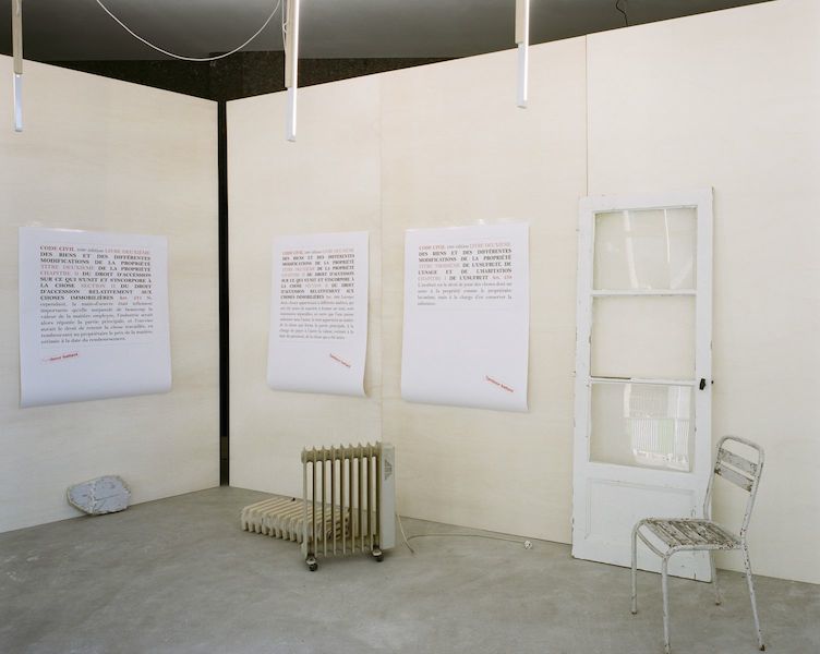 Patrick Bouchain, Tambour battant © galerie Salle Principale Patrick Bouchain, Tambour battant © galerie Salle Principale