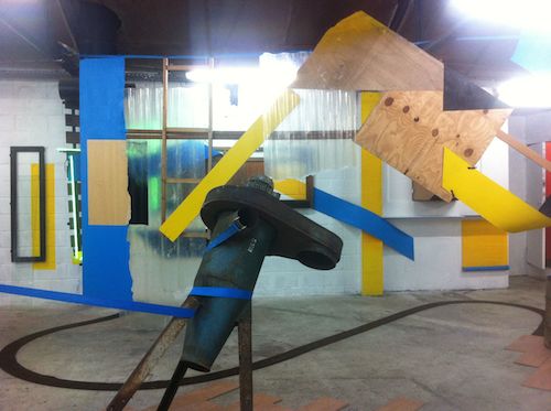 Nelson Pernisco, Installation, exposition Ponctuation à L'Amour, Bagnolet