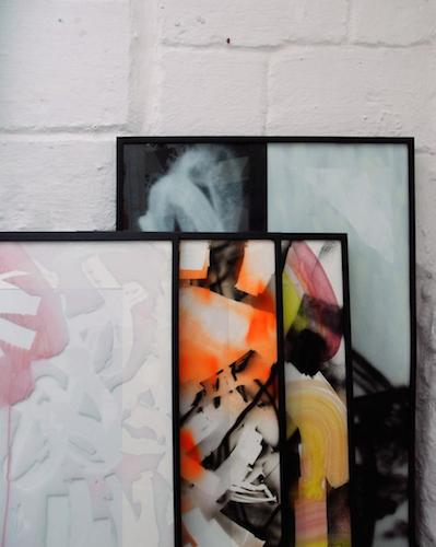 Pablo Tomek, peintures sur verre
