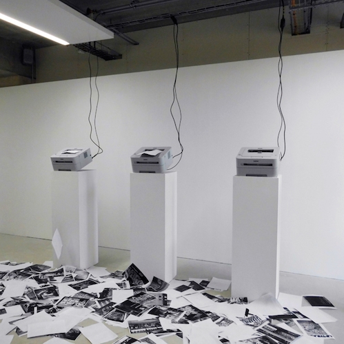 Pablo Tomek, installation FRAC Dunkerque, 2014