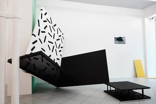 Quentin Lefranc, Pictures seemed not to know how to behave, Galerie Jérôme Pauchant