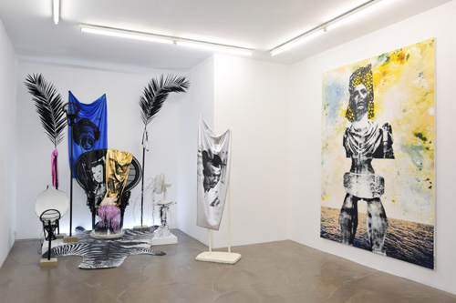 Raphaël Barontini, Solar Drums, Galerie Alain Gutharc Paris