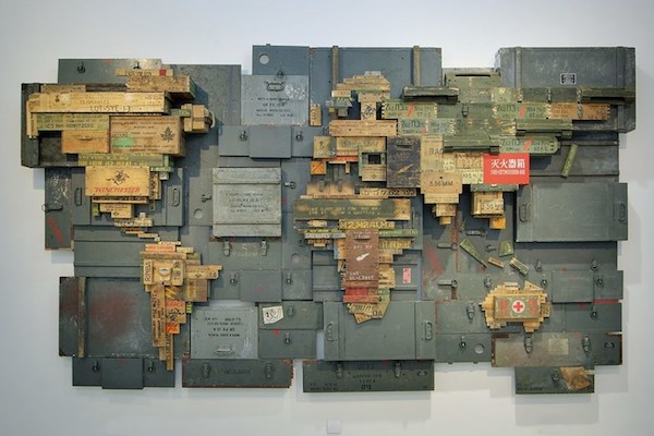 Dimitri Tsykalov, vue de l'exposition Skin, Galerie Rabouan Moussion, Paris