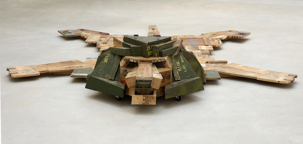 Dimitri Tsykalov, vue de l'exposition Skin, Galerie Rabouan Moussion, Paris