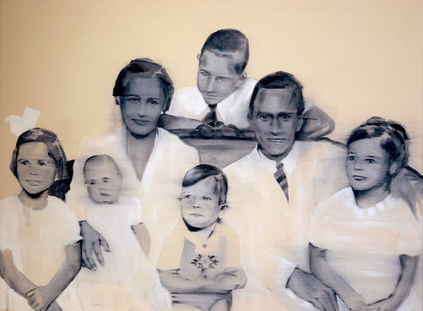 Giulia Andreani, Daddy #1, 2012, acrylique sur toile, 130 x 97 cm, Courtesy artiste
