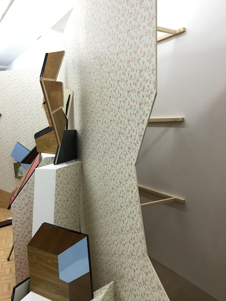 Cécile Chaput, vue d'exposition Extension(s) - The detonate(d) room, Under Construction Gallery Paris