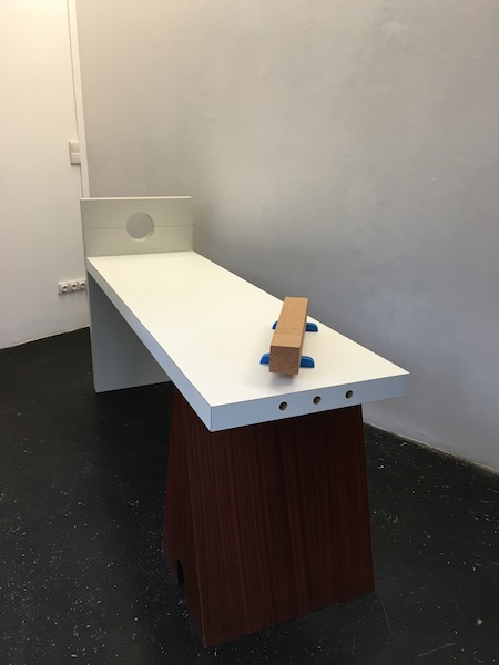 Louis Gary, Traînée, 2015, exposition Polder II, Glassbox Paris