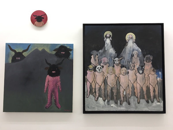 Mohamed Ben Slama, Vue d'exposition Dogs from Hell Galerie Patricia Dorfmann