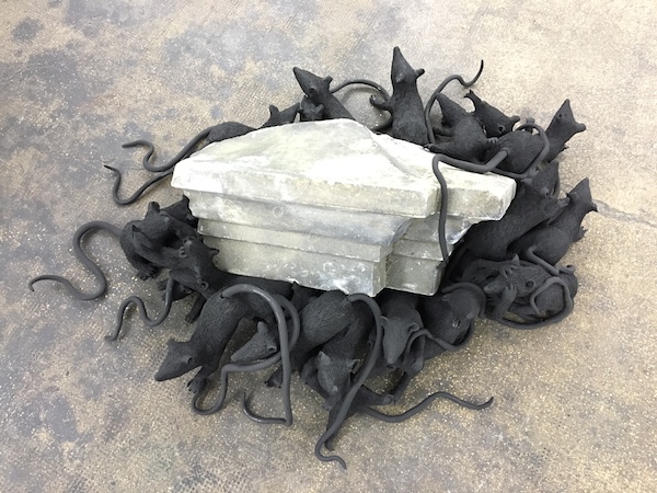 Vue d'exposition Dogs from Hell, Galerie Patricia Dorfmann