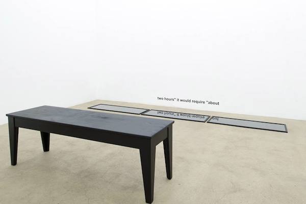 Muriel Leray, vue d'exposition Obscène, galerie Escougnou-Cetraro