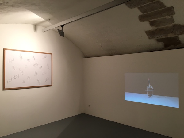 Sylvain Bourget, vue d'exposition #2. Long distance communication, galerie Marine Veilleux