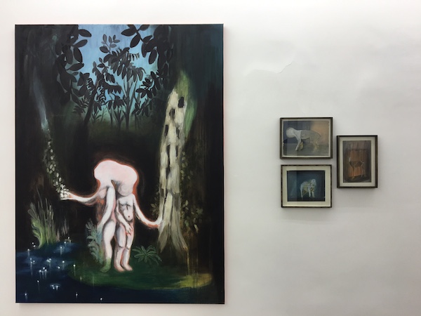Vanessa Fanuele, Vue d'exposition Dogs from Hell Galerie Patricia Dorfmann