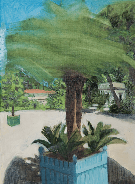 Yann Lacroix, sans titre, 2o15, huile sur toile 18 x 24 cm