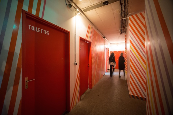 Inner Space, installation in situ Mains d'Oeuvres, Saint-Ouen. Crédit Photo : Manon Giacome.