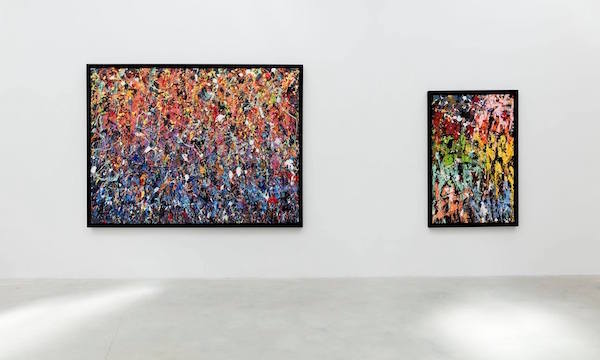 Vue d'exposition Fire on Water Galerie Rabouan Moussion 2016