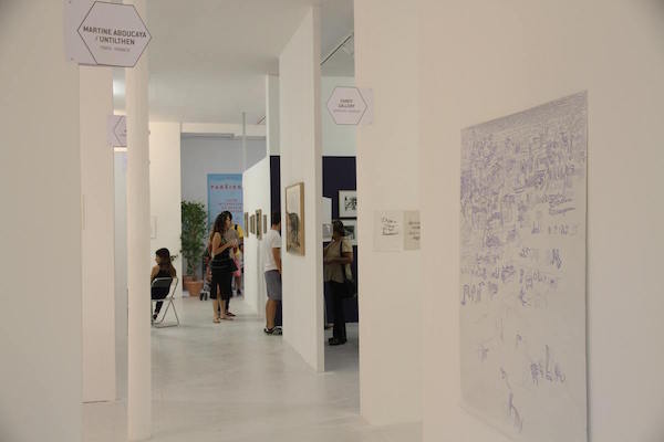Salon international du dessin contemporain - PARÉIDOLIE - Vue d'exposition 2015 - Jean-Christophe Lett ©