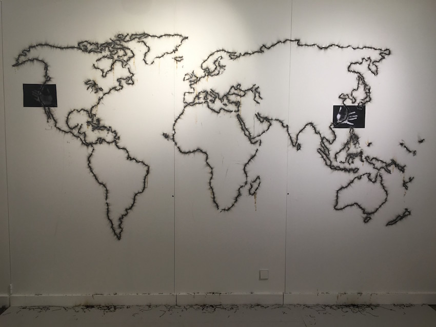 Mircea Cantor, Performance Map - Fondation Francès