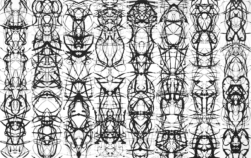 Untitled (rorschach) 190 X 300 cm 2007