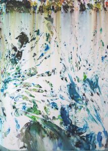 Waterfalls hybrid 100x70cm encre sur papier fev 2016