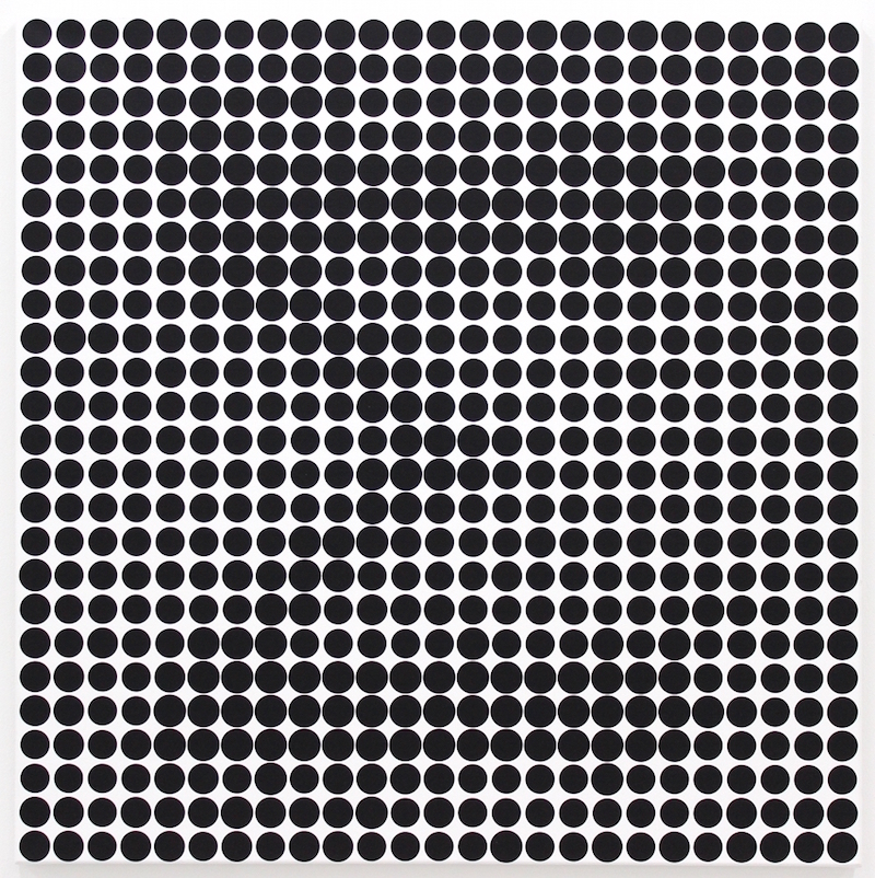 YIA ART FAIR #07 (Paris, Le Carreau du Temple). Rachel Morellet, Futur dream, 2016, Encre digitale, acrylique sur papier, 42 x 59,4 cm. Photo Credits : Rachel Morellet