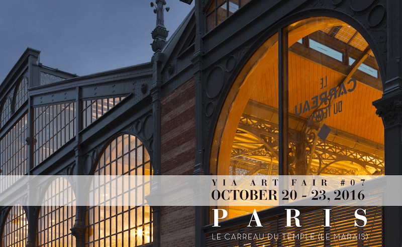[PARTENARIAT] YIA Art Fair #7 – Carreau du Temple – Paris
