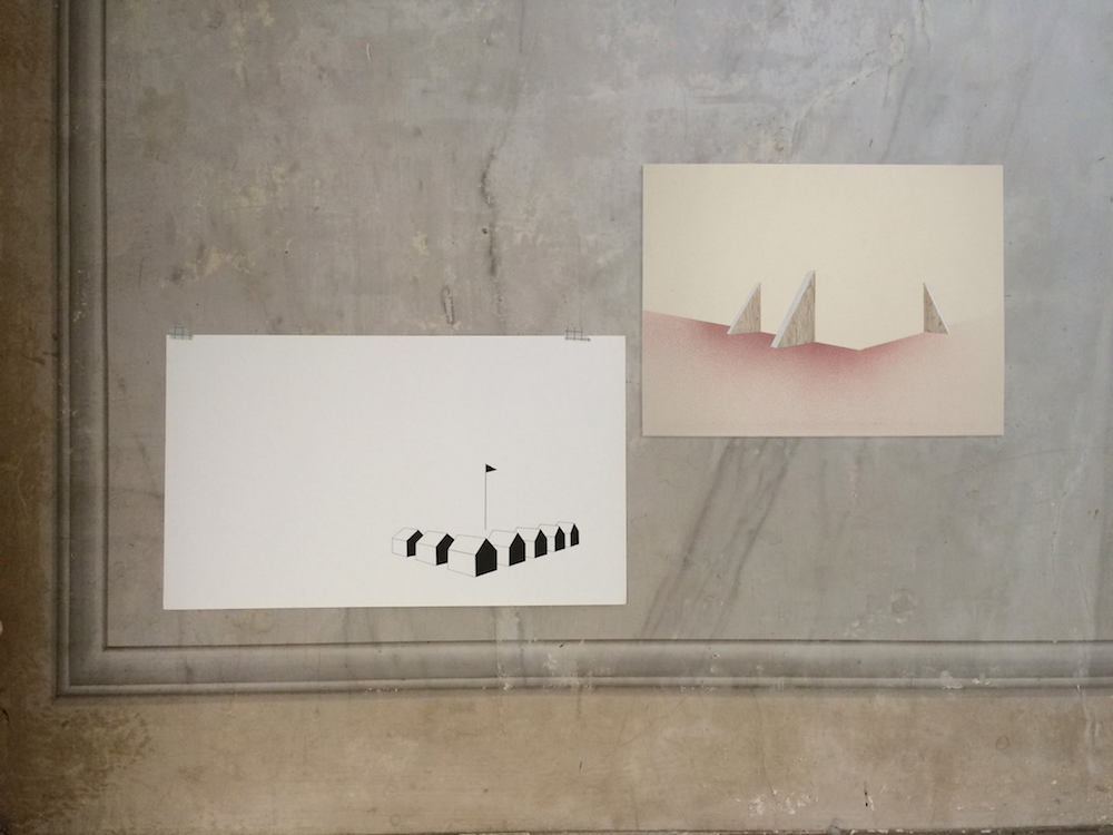 Vue d'exposition La condition Géographique, le Lieu minuscule, Reims