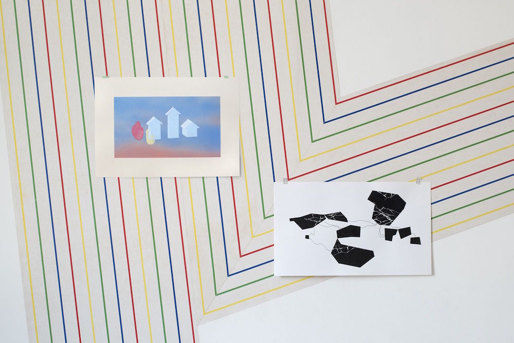 Vue d'exposition La condition Géographique, le Lieu minuscule, Reims