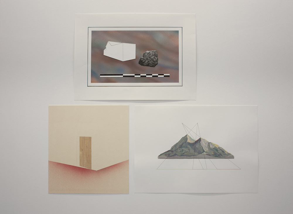 Vue d'exposition La condition Géographique, le Lieu minuscule, Reims