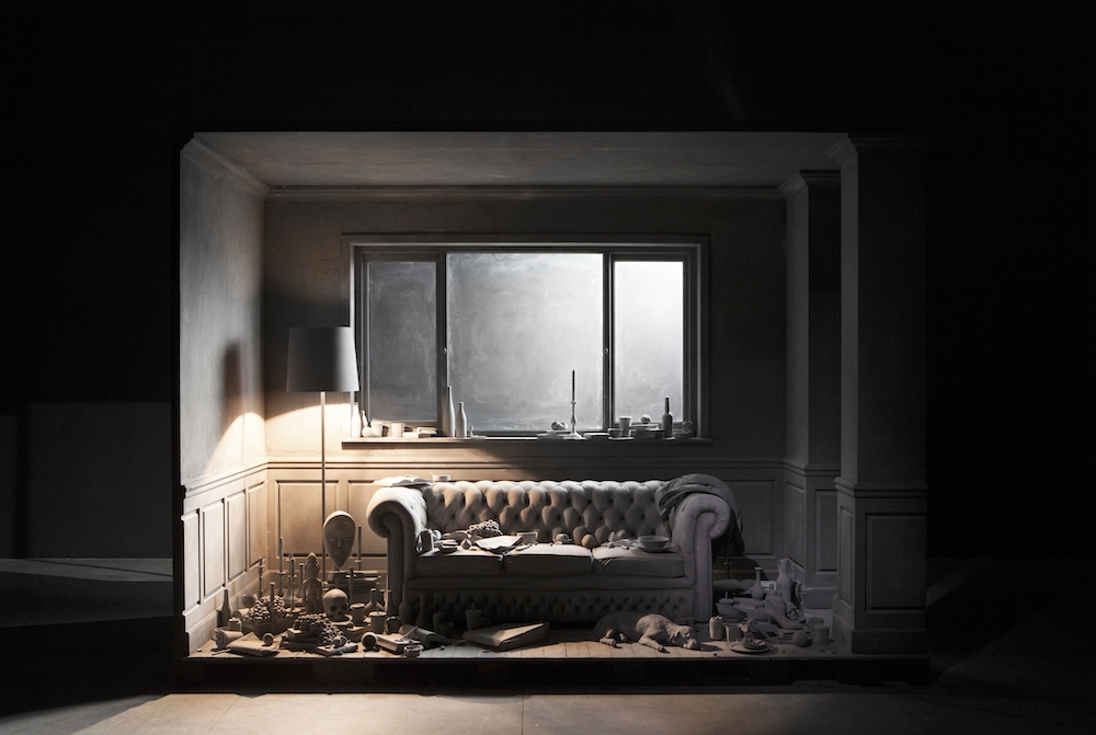 The Lounge. Installation sculpturale 2014. 3816 x 2803 x 1819 cm. Photo Marc Domage