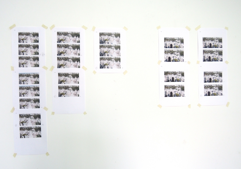 Vue de l’atelier Astérides occupé par Mathilde Geldhof, août 2016. © Laëtitia Toulout