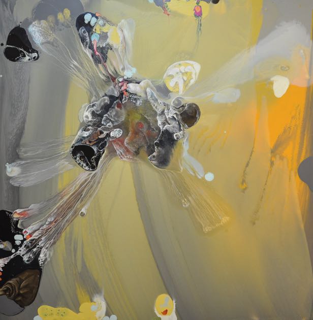 Anis – 2016 Huile sur toile, 195 x 195 cm.