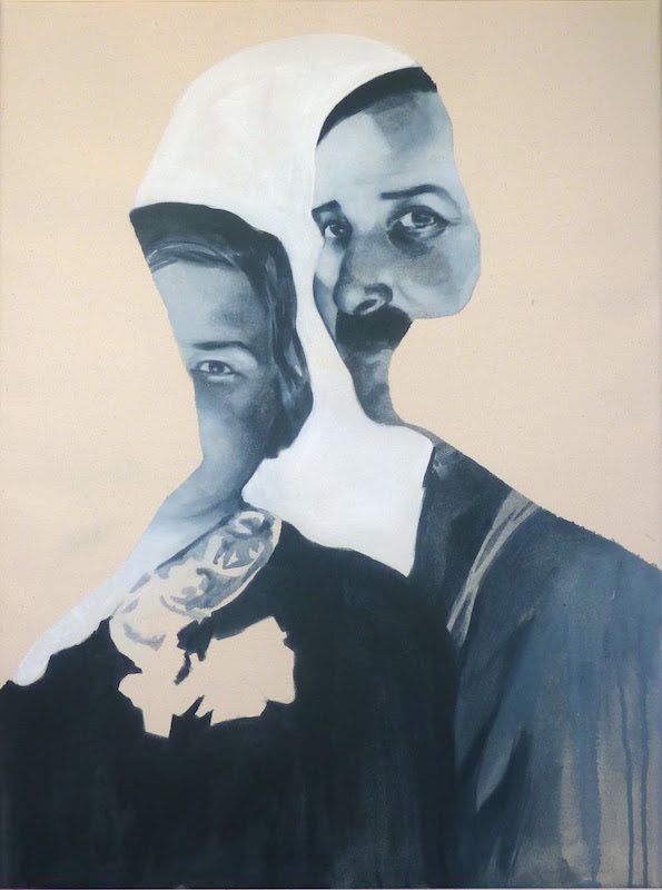 Giulia Andreani Abschied II, 2015, acrylique sur toile, 81 x 60 cm