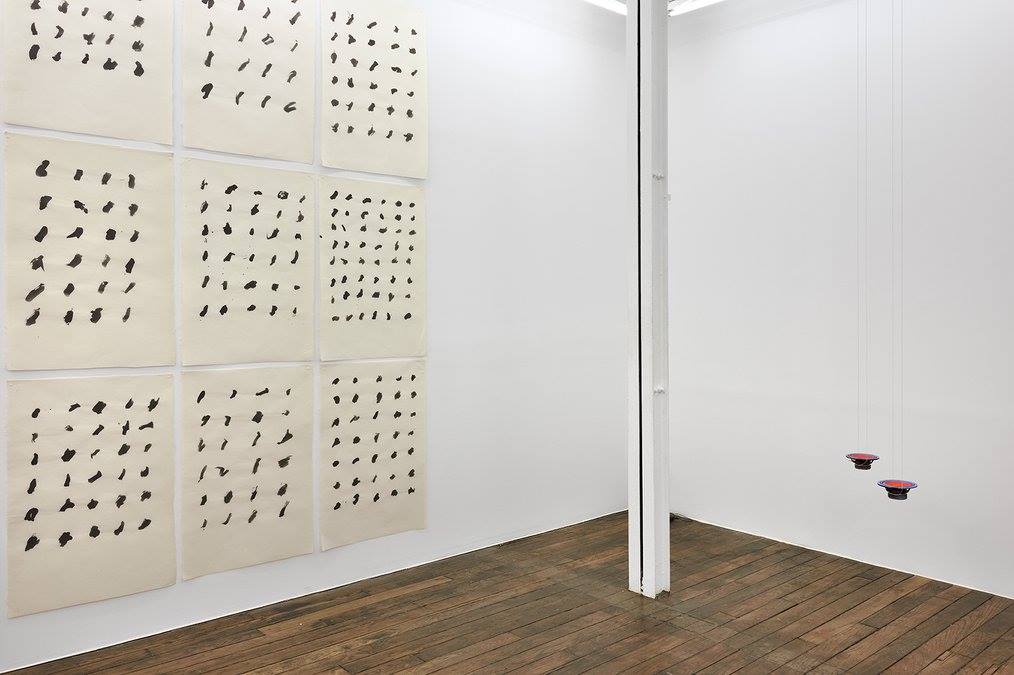 "Music in a Corner - Early Works" by Rolf Julius crédit photo : Rebecca Fanuele. Courtesy Galerie Thomas Bernard - Cortex Athletico.