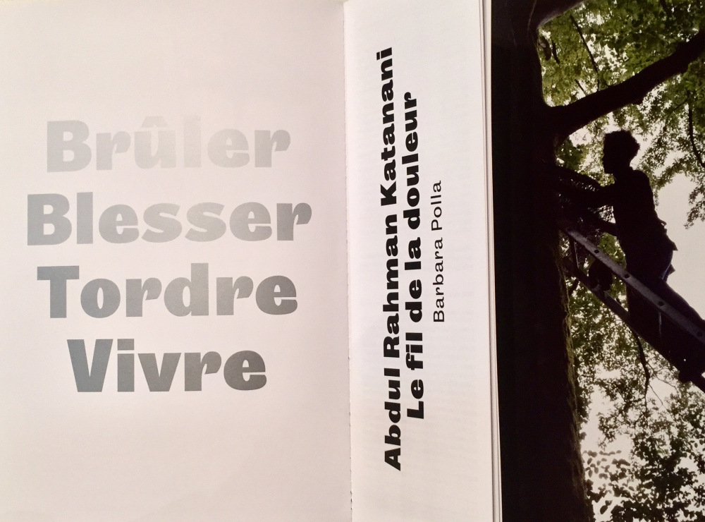HARD CORE, ABDUL RAHMAN KATANANI, ÉDITION BARBARA POLLA, ANALIX FOREVER