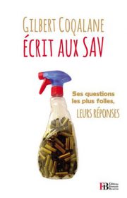 GILBERT COQALANE ÉCRIT AUX SAV, ÉDITION BOURIN PARIS