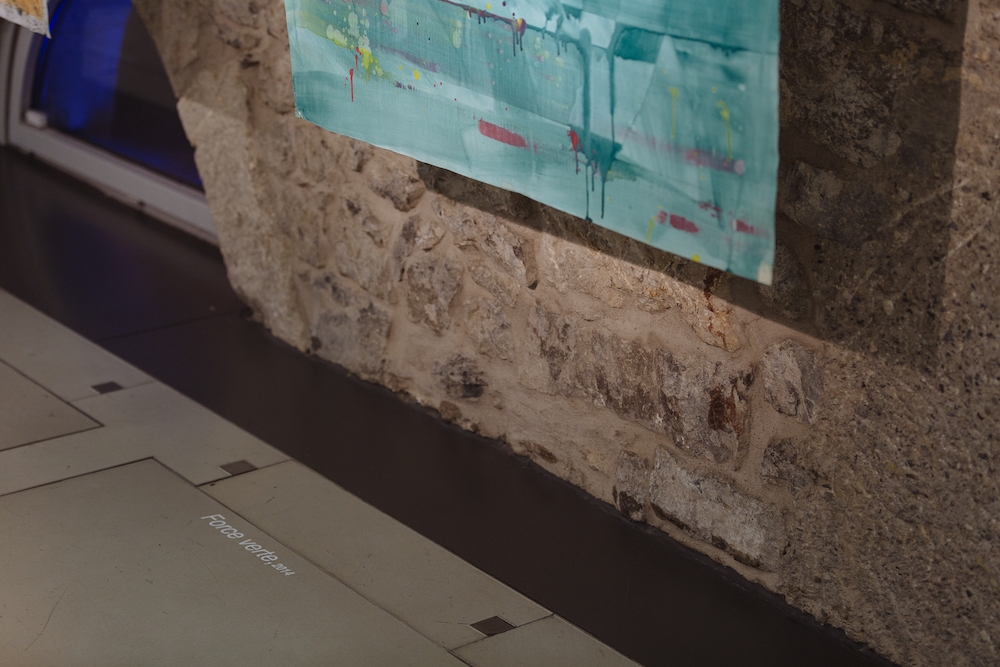 Melody Raulin, vue de l'exposition personnelle Suspensions, Cité du Temps, Genève. Photo Samuel Rubio