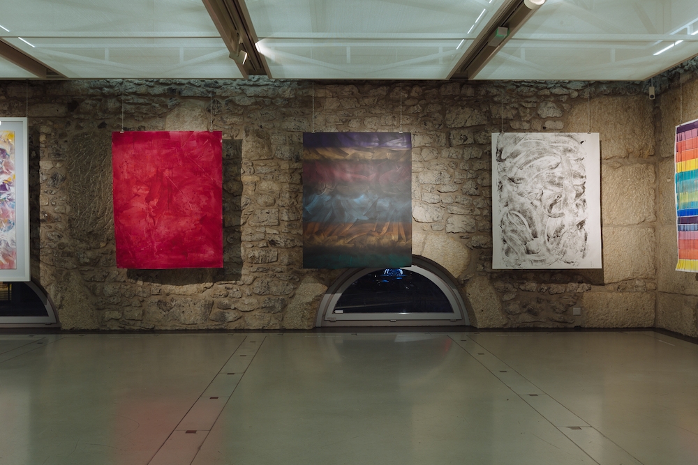 Melody Raulin, vue de l'exposition personnelle Suspensions, Cité du Temps, Genève. Photo Samuel Rubio