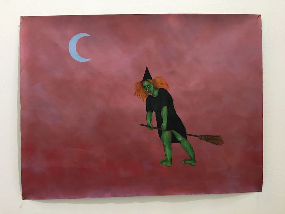 Elena Moaty, Sans titre, 2017. Courtesy artiste. Vue de l'exposition White Blood Blue Night CAC La Traverse. Photo Daniel Guionnet.