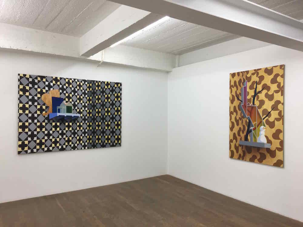 Sépànd Danesh, vue d'exposition HUBTOPIA – Backslash – PARIS. Photo : Point contemporain