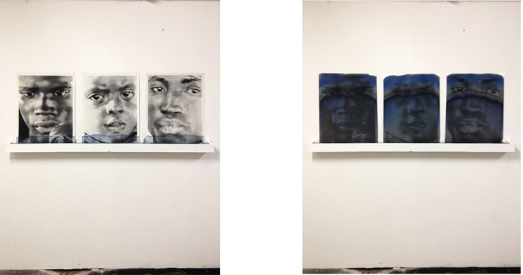 VALENTIN VAN DER MEULEN, DEEP BLUE, GALERIE VALERIE DELAUNAY
