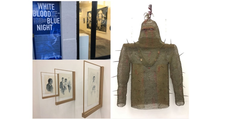 WHITE BLOOD BLUE NIGHT, CAC LA TRAVERSE ALFORTVILLE