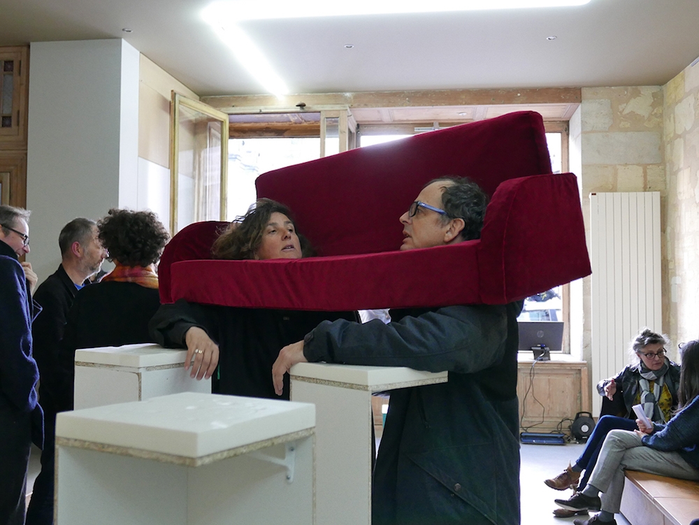 Carol Bîmes, vue de l'exposition Grand Salon, Rezdechaussee Bordeaux. Courtesy artiste