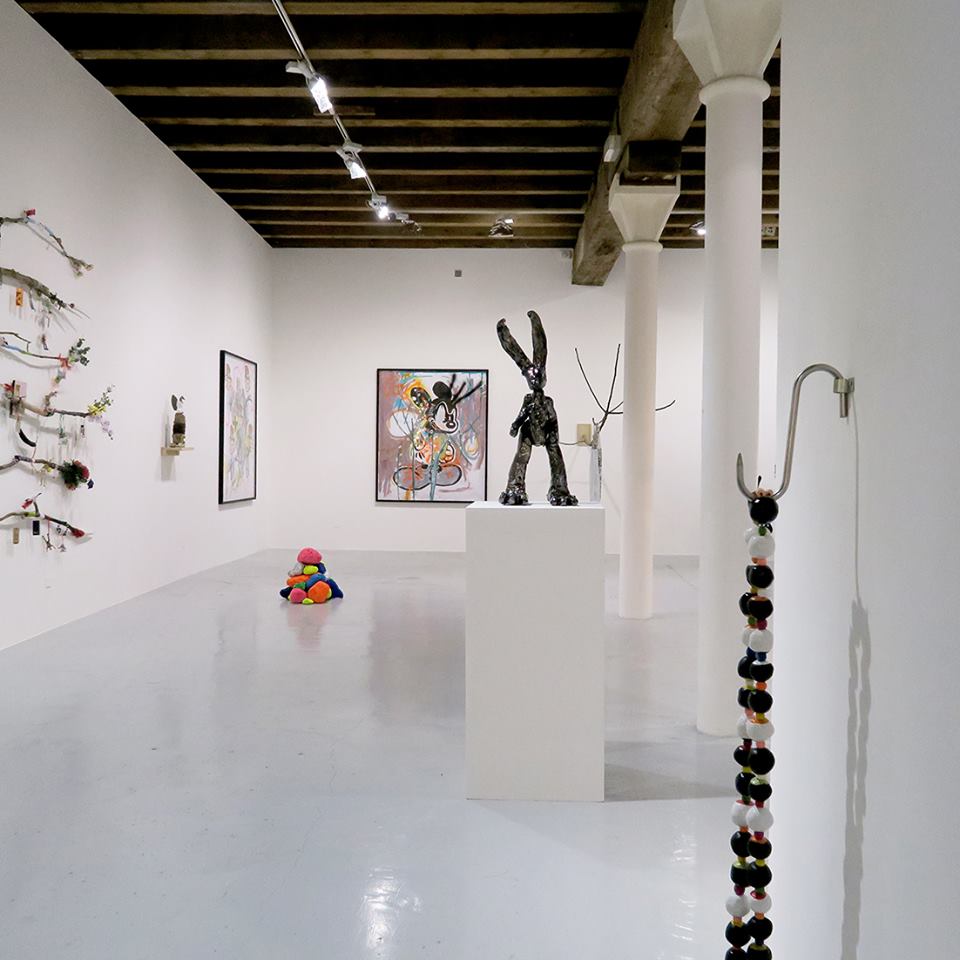 Denis Brun, vue de l'exposition How Creep Is Your Love, du 15 février au 14 avril 2018, Vidéochroniques, Marseille. Photo Denis Brun