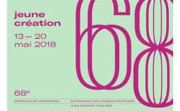 Artistes sélectionnés pour participer à la 68e édition de Jeune Création