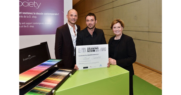 LIONEL SABATTÉ, LAURÉAT DU PRIX DRAWING NOW 2017