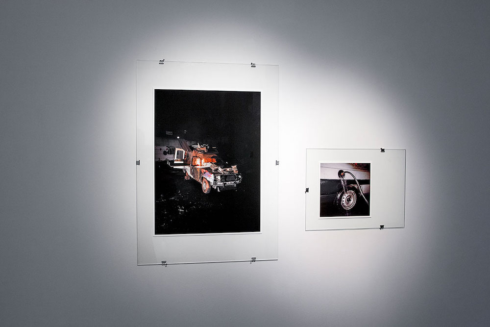 Pierre Gaignard vue exposition Bagnolet chamanique 4k, galerie Eric Mouchet Paris.