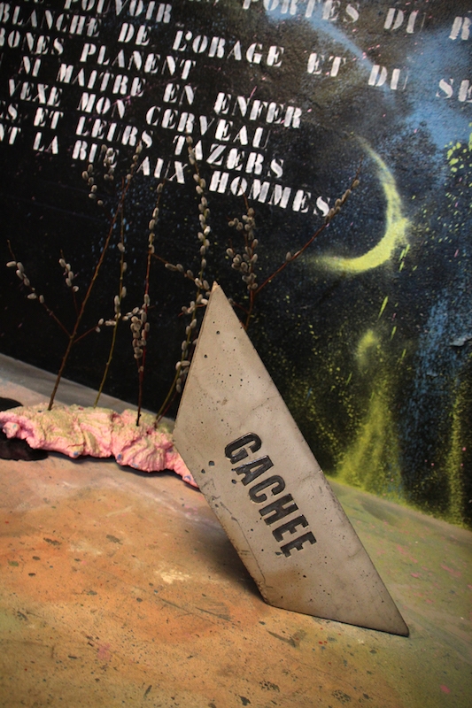 Wolf Cuyvers, Un Sultan insultant, Mutatio, Artist-run space, Nantes. Photo : Jean-Baptiste Janisset
