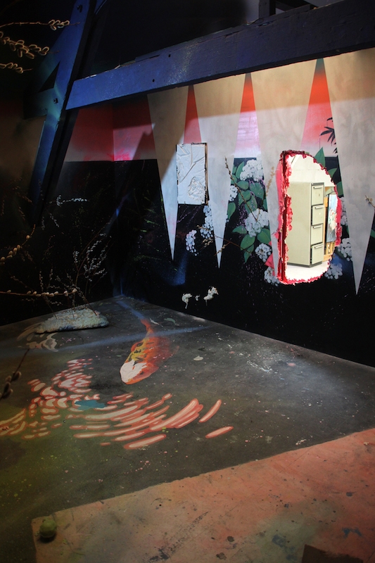 Wolf Cuyvers, Un Sultan insultant, Mutatio, Artist-run space, Nantes. Photo : Jean-Baptiste Janisset