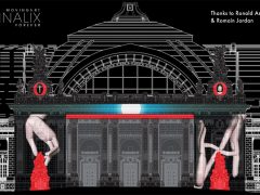 PROJECTIONS NUMERIQUES, Façade Grand Palais, Art Paris Art Fair 2018